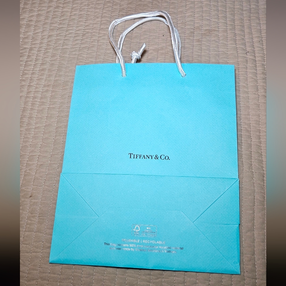 Authentic Tiffany and Company Gift Bag